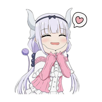 Miss Kobayashi's Dragon Maid 'Kanna Kamui | In Love' Vinyl Car Sticker