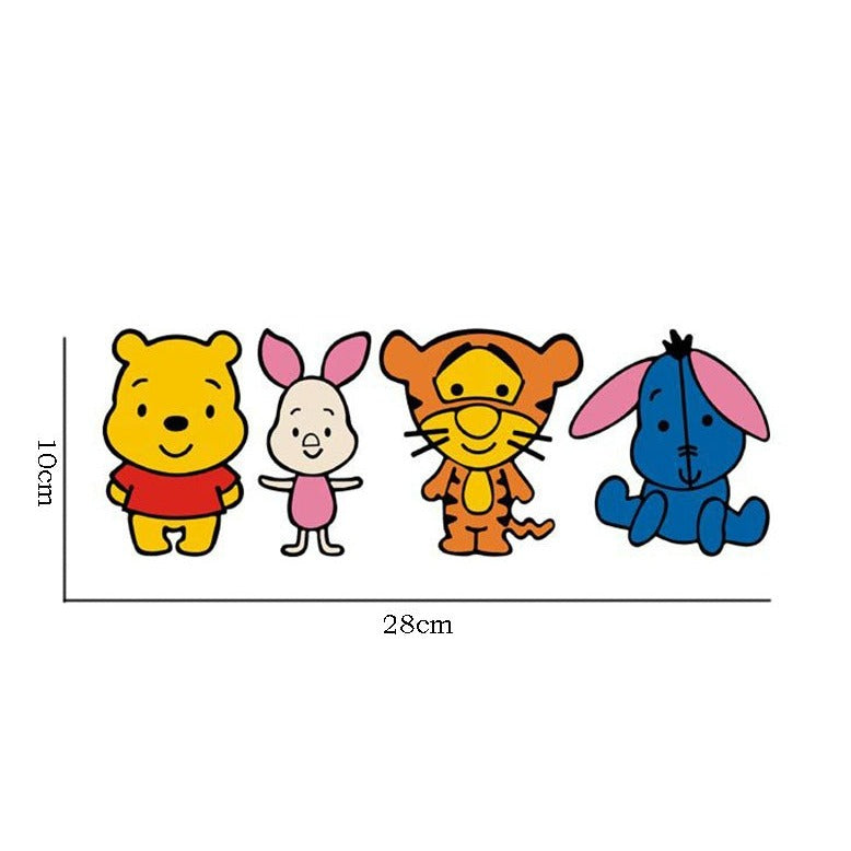 Winnie the Pooh 'Pooh And Friends | Serious' Vinyl Car Sticker