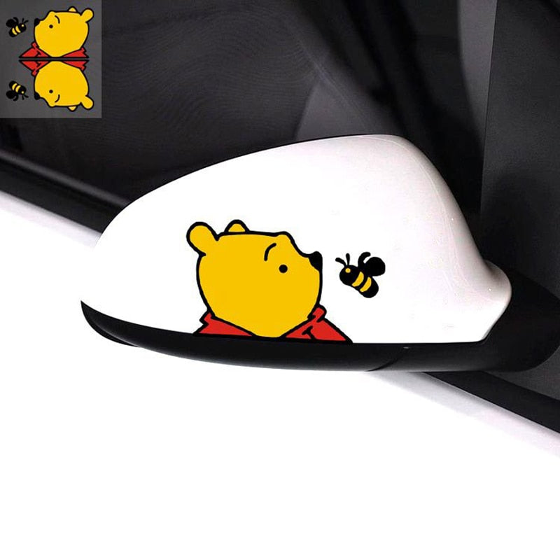 Winnie the Pooh 'Pooh And Bee | Staring' Vinyl Car Sticker
