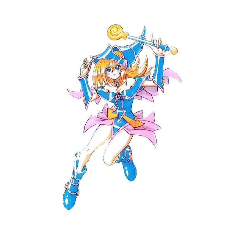 Yu-Gi-Oh! 'Black Magician Girl | Raised Wand' Vinyl Car Sticker