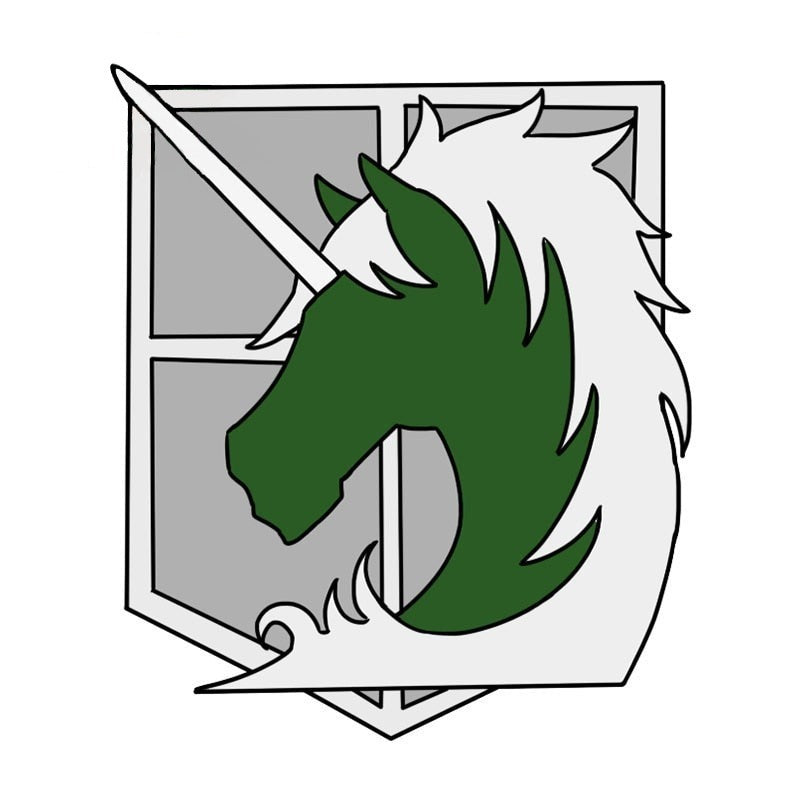 Attack on Titan 'Military Police Brigade | Emblem' Vinyl Car Sticker
