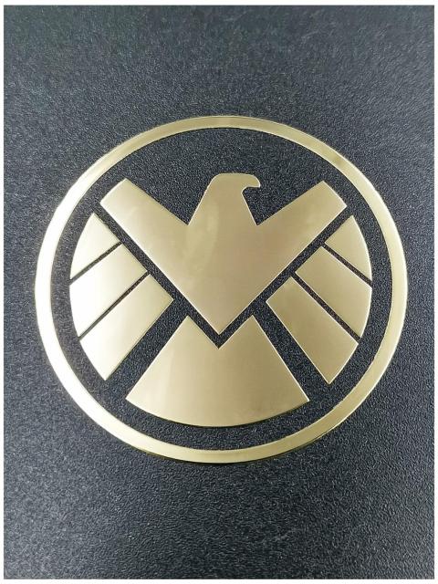 Agents of S.H.I.E.L.D. 'Logistics Logo | Set of 2' Metal Car Sticker
