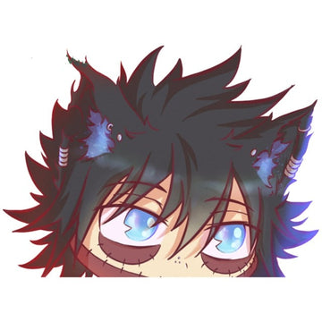 My Hero Academia 'Dabi | ' Vinyl Car Peeker Sticker