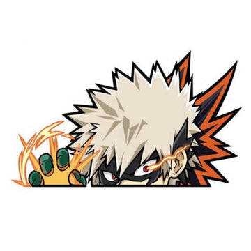 My Hero Academia 'Katsuki Bakugo | Dynamight' Vinyl Car Peeker Sticker