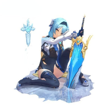 Genshin Impact 'Eula | Frost Blade' Vinyl Car Sticker