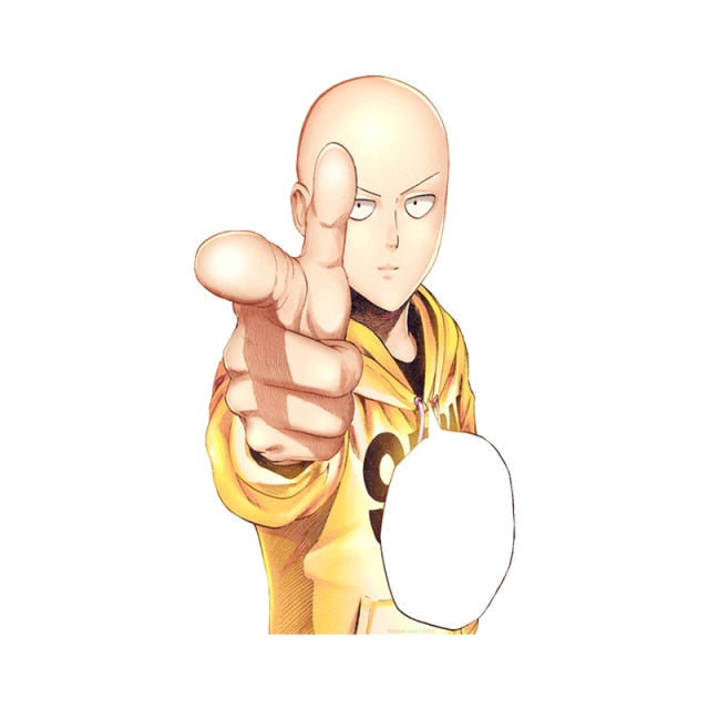 One-Punch Man 'Saitama | Pointing' Vinyl Car Sticker