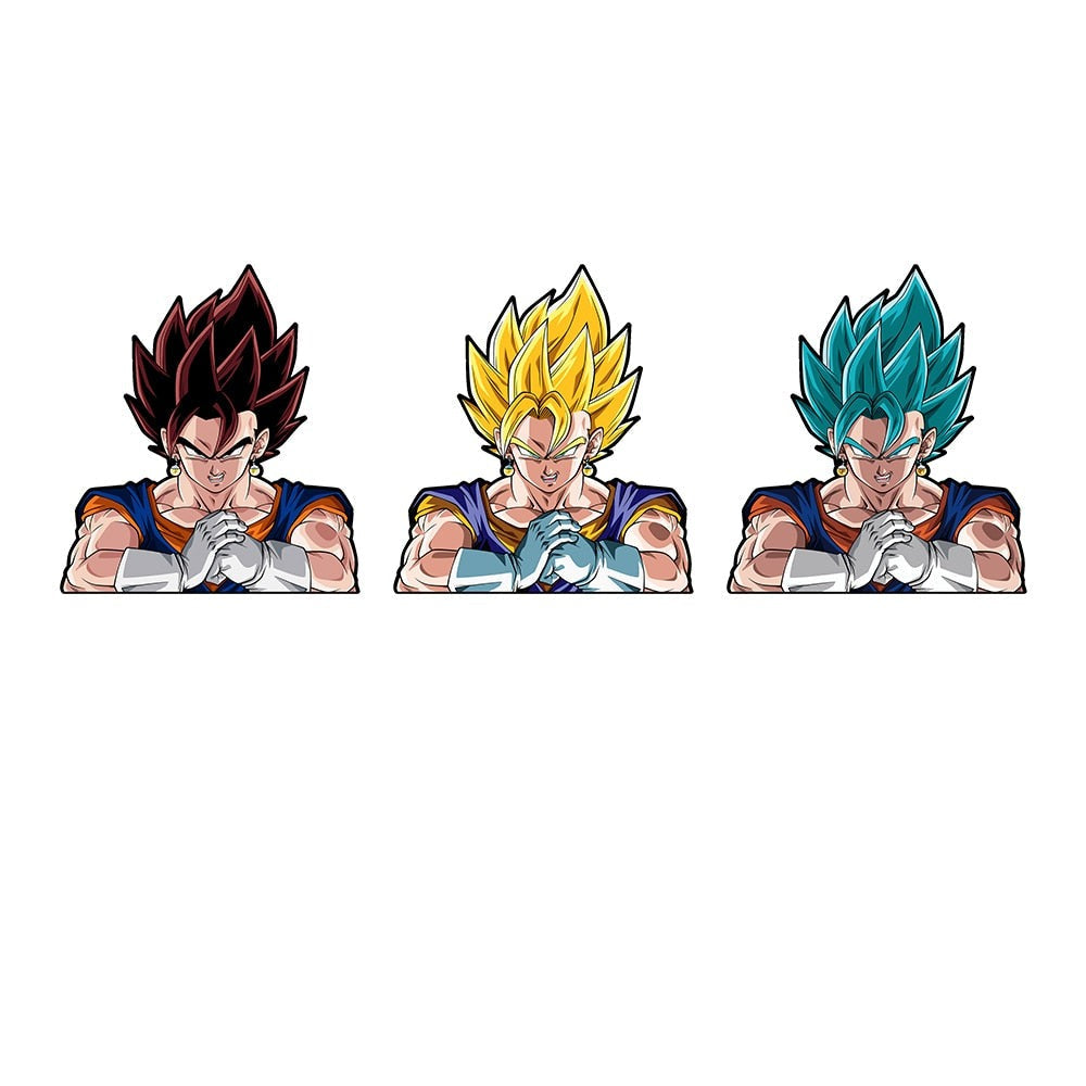 Dragon Ball Z 'Vegetto' Vinyl Car 3D Motion Sticker