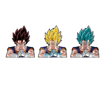 Dragon Ball Z 'Vegetto' Vinyl Car 3D Motion Sticker