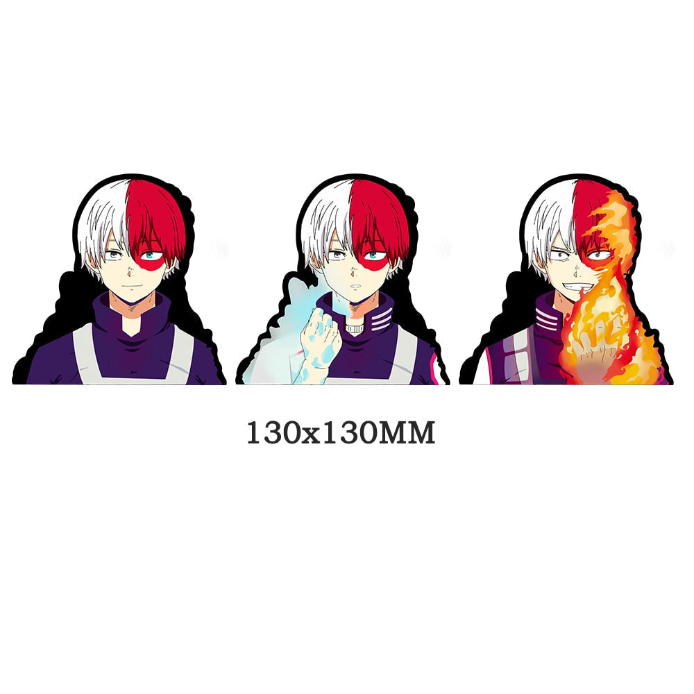 My Hero Academia 'Shoto Todoroki' Vinyl Car 3D Motion Sticker