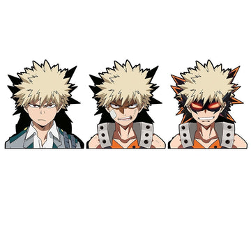 My Hero Academia 'Katsuki Bakugo' Vinyl Car 3D Motion Sticker