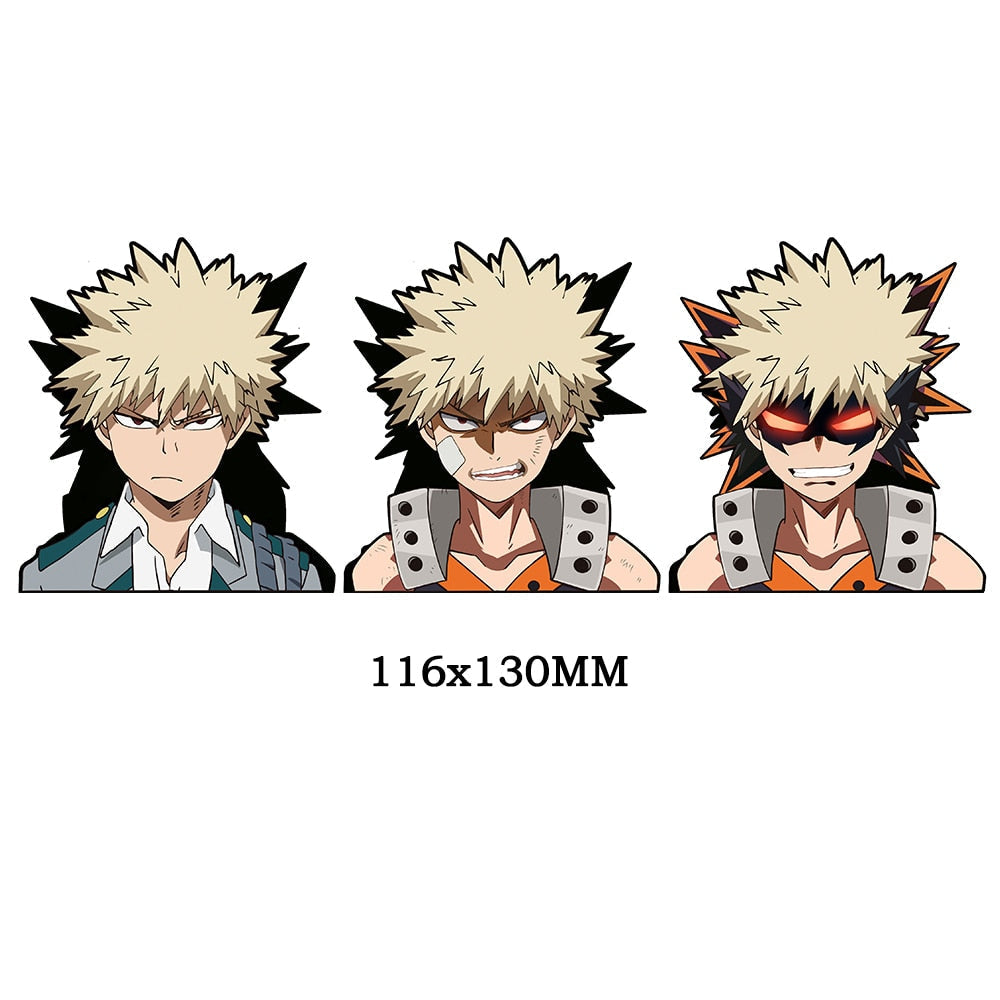 My Hero Academia 'Katsuki Bakugo' Vinyl Car 3D Motion Sticker