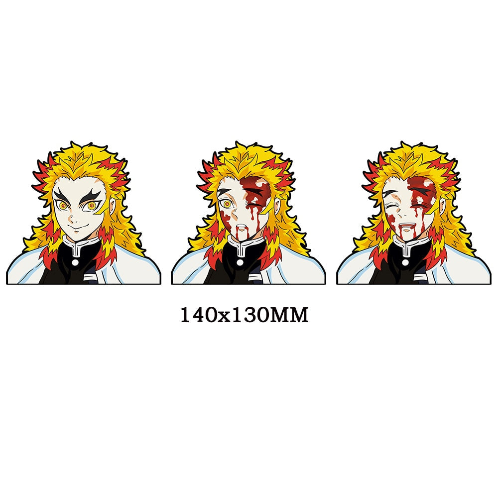 Demon Slayer 'Kyojuro Rengoku | 1.0' Vinyl Car 3D Motion Sticker