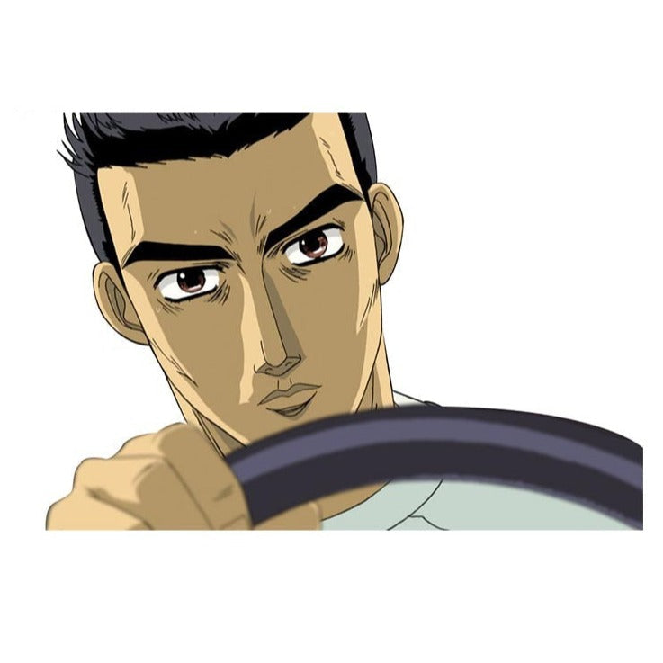 Initial D 'Keisuke | Driving' Vinyl Car Sticker