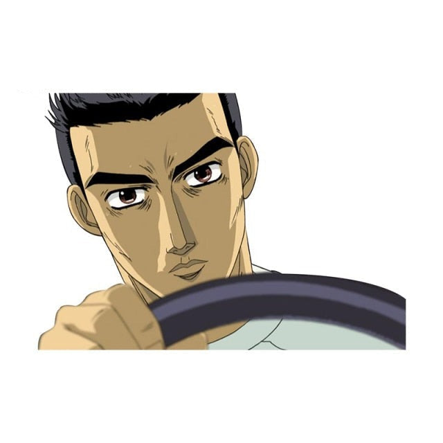 Initial D 'Keisuke | Driving' Vinyl Car Sticker