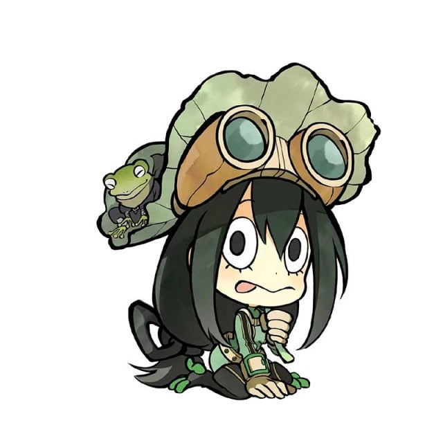 My Hero Academia 'Tsuyu Asui' Vinyl Car Sticker