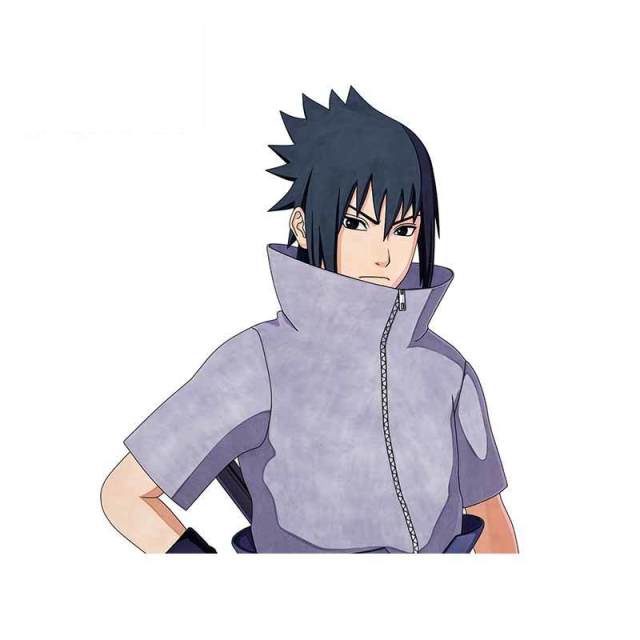 Naruto 'Sasuke Uchiha | Serious' Vinyl Car Sticker