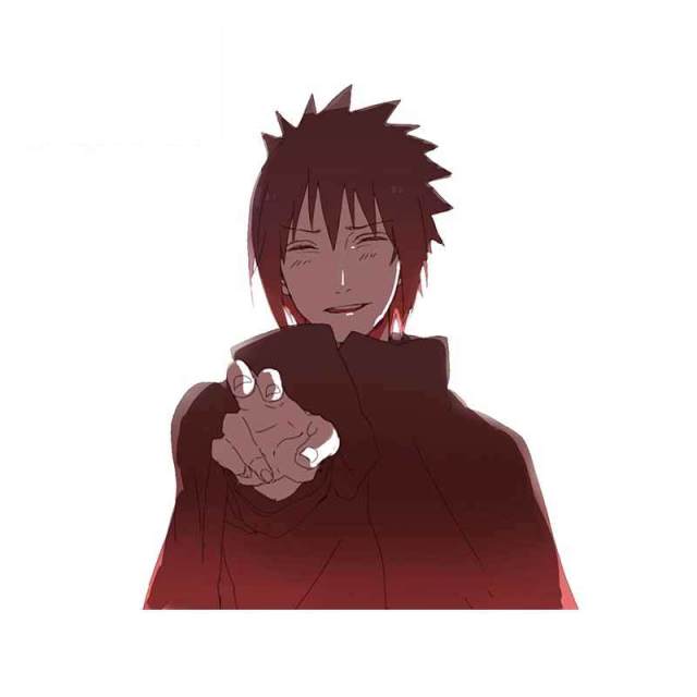 Naruto 'Sasuke Uchiha | Reaching' Vinyl Car Sticker