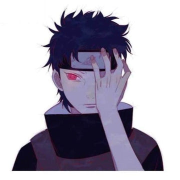 Naruto 'Shisui Uchiha | Double Tomoe Sharingan Right Eye' Vinyl Car Sticker