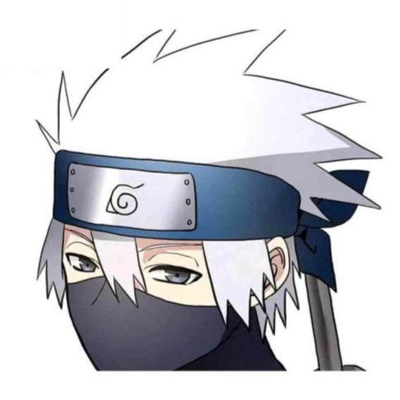 Naruto 'Kakashi Hatake | Lonely' Vinyl Car Peeker Sticker