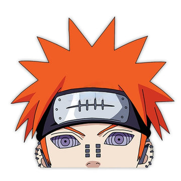 Naruto 'Nagato | Rinnegan Eyes' Vinyl Car Peeker Sticker