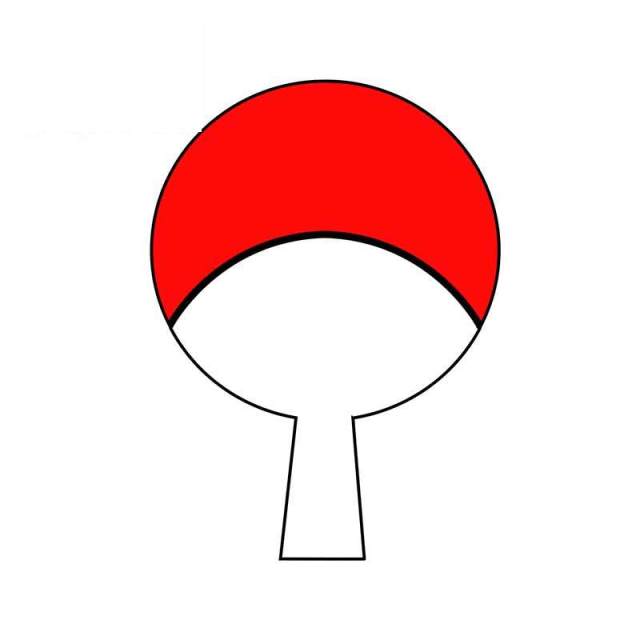 Naruto 'Uchiha Clan Logo' Vinyl Car Sticker