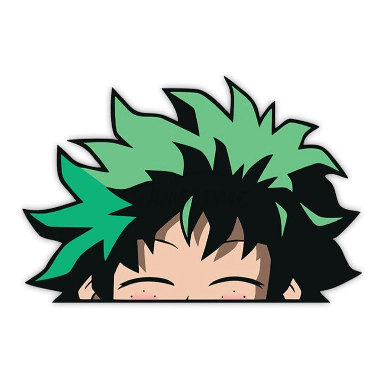 My Hero Academia 'Deku Forehead' Vinyl Car Peeker Sticker