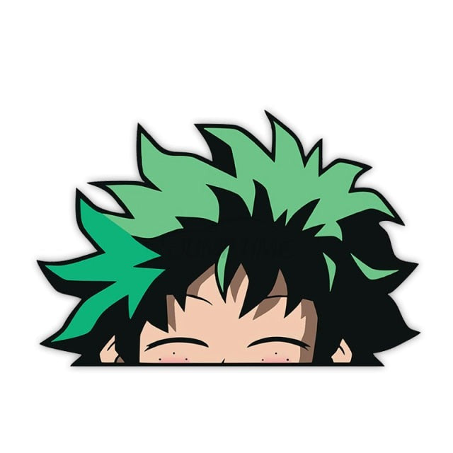 My Hero Academia 'Deku Forehead' Vinyl Car Peeker Sticker