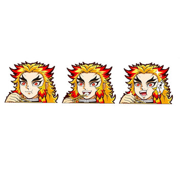 Demon Slayer 'Kyojuro Rengoku | 2.0' Vinyl Car 3D Motion Sticker