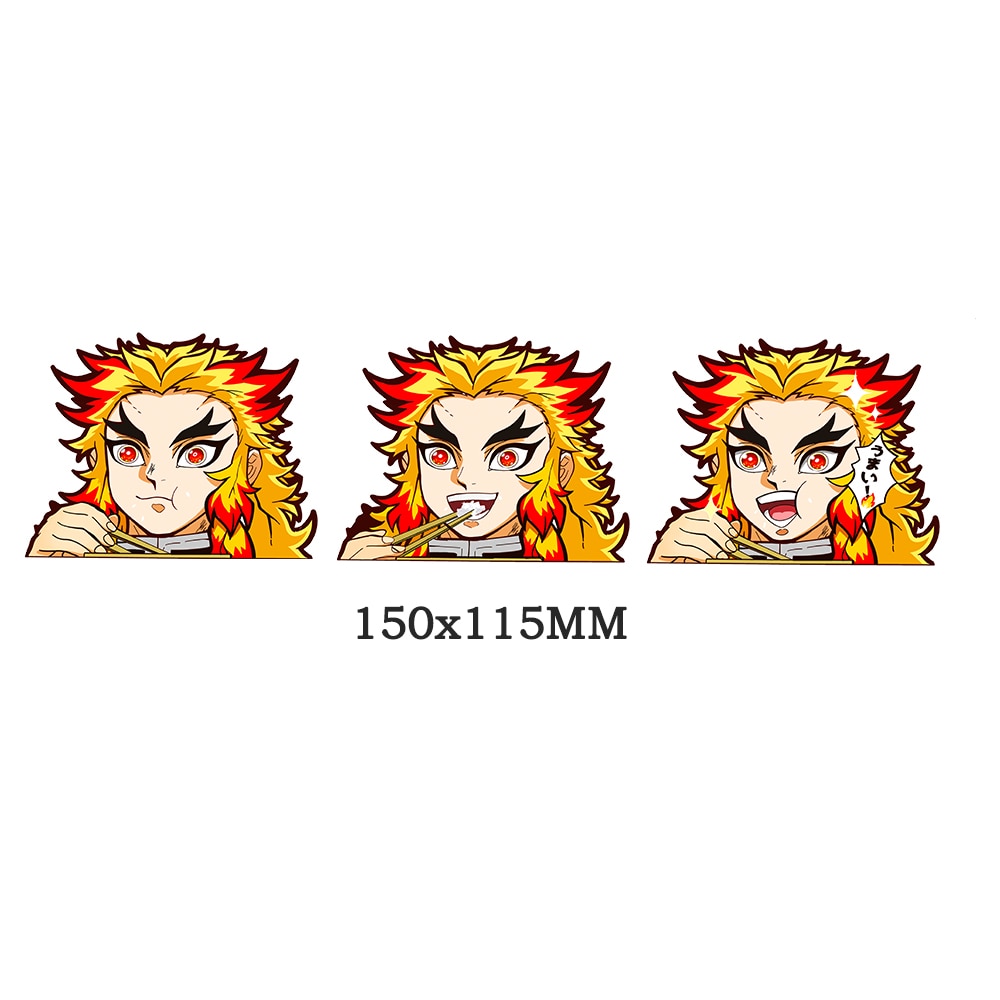 Demon Slayer 'Kyojuro Rengoku | 2.0' Vinyl Car 3D Motion Sticker