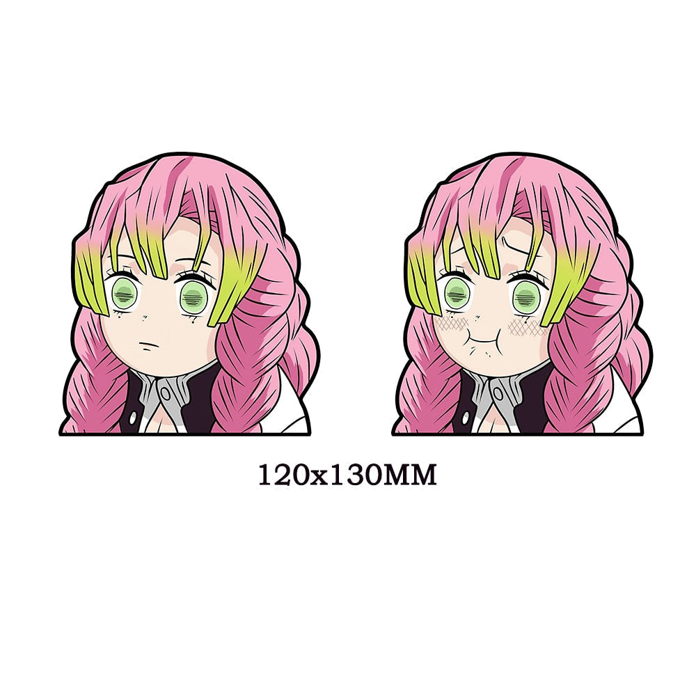 Demon Slayer 'Mitsuri Kanroji | 2.0' Vinyl Car 3D Motion Sticker