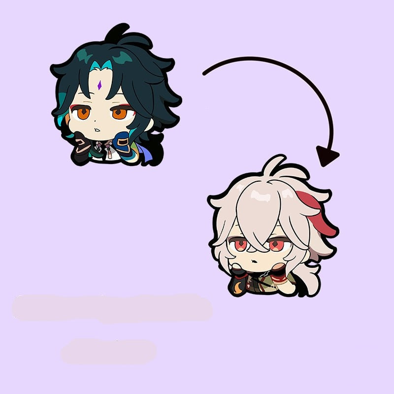 Genshin Impact 'Xiao and Kaedehara Kazuha' Vinyl Car 3D Motion Sticker