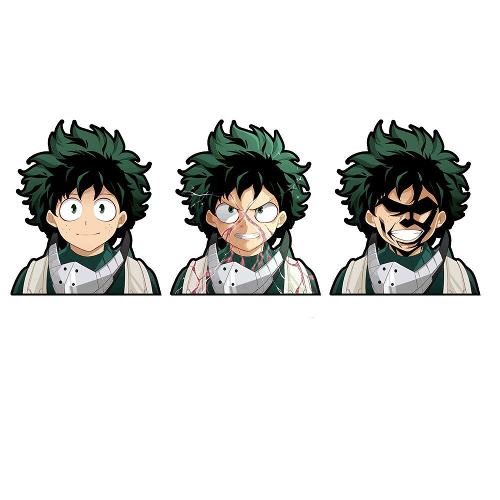 My Hero Academia 'Izuku Midoriya' Vinyl Car 3D Motion Sticker