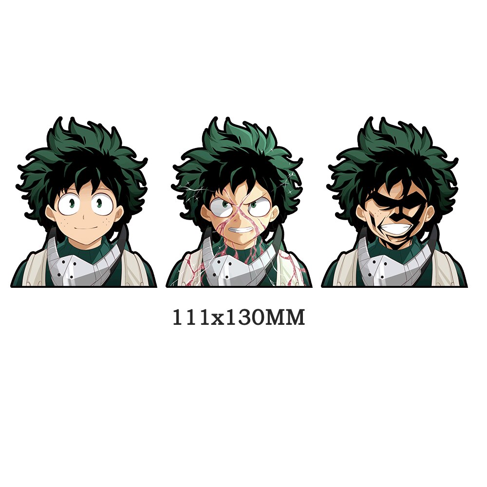 My Hero Academia 'Izuku Midoriya' Vinyl Car 3D Motion Sticker