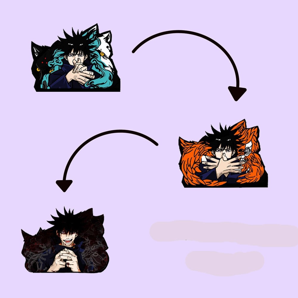 Jujutsu Kaisen 'Megumi Fushiguro' Vinyl Car 3D Motion Sticker