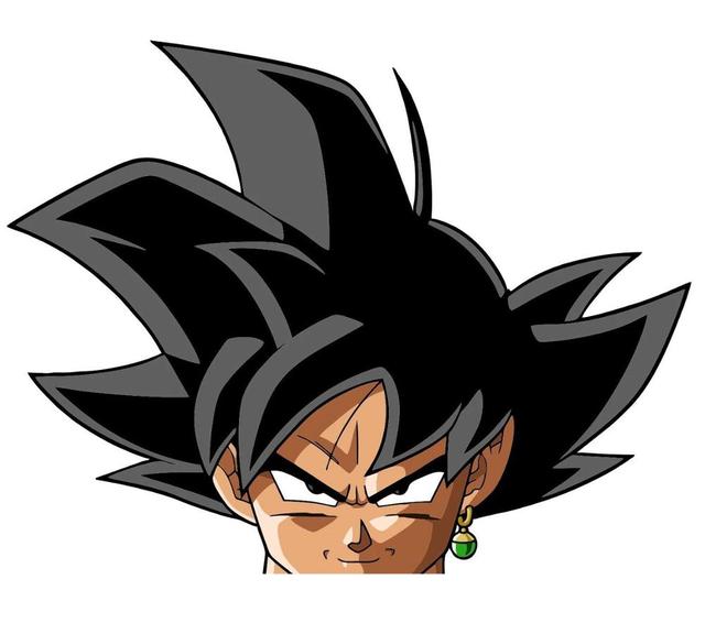 Dragon Ball Z 'Goku Black | Green Potara Earring' Vinyl Car Peeker Sticker