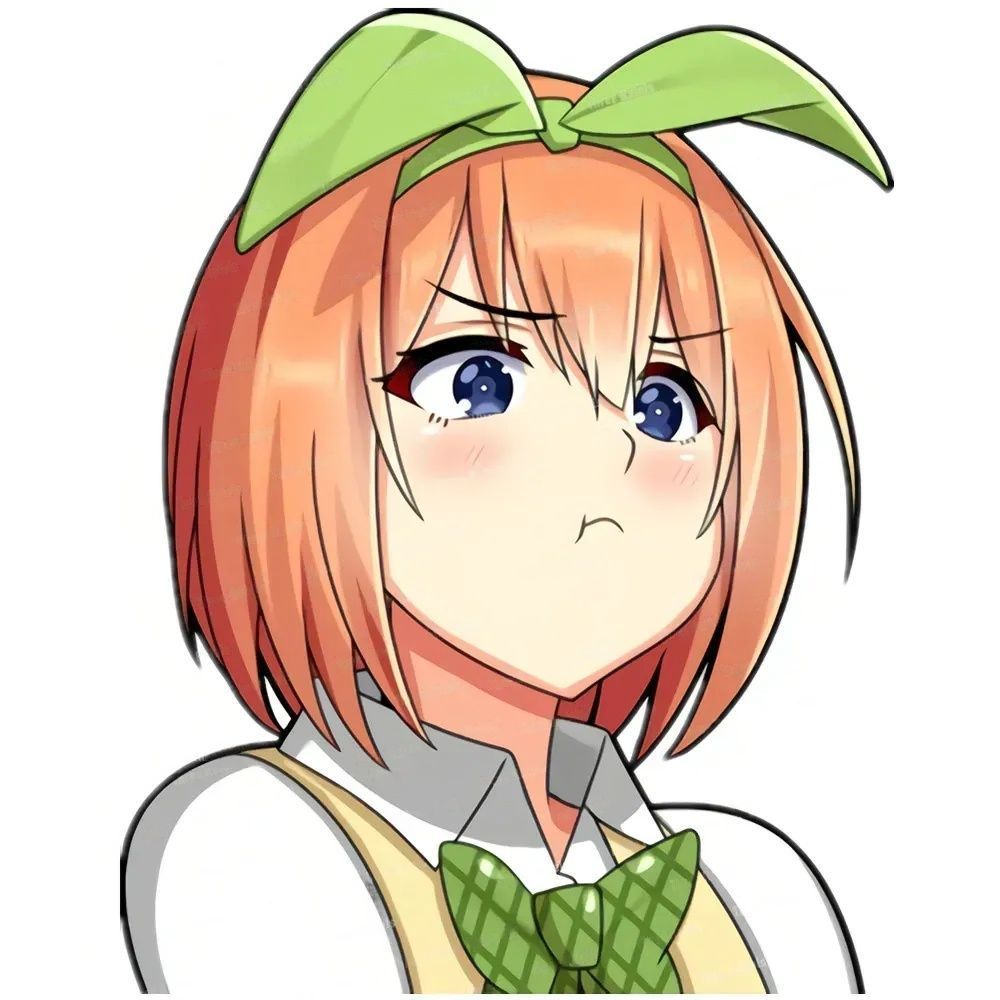 The Quintessential Quintuplets 'Yotsuba Nakano' Vinyl Car Sticker