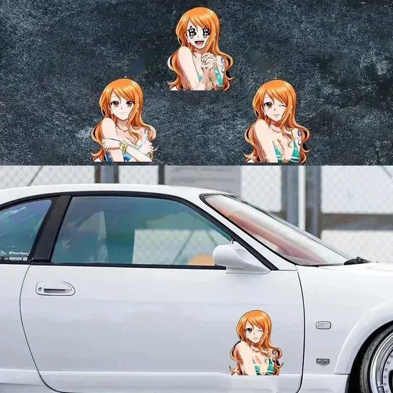 One Piece 'Nami | Cat Burglar' Vinyl Car 3D Motion Sticker