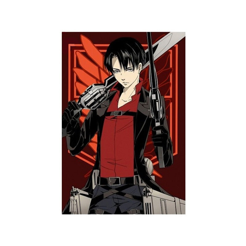 Attack on Titan 'Levi | Portrait' Vinyl Car Sticker