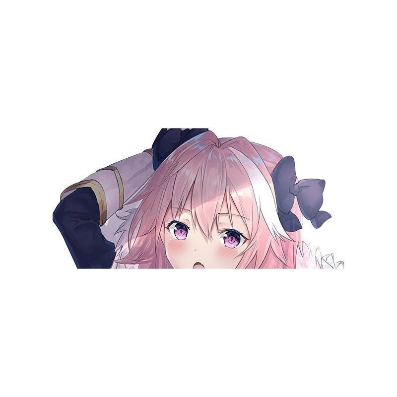 Fate/Apocrypha 'Astolfo | Surprised' Vinyl Car Peeker Sticker