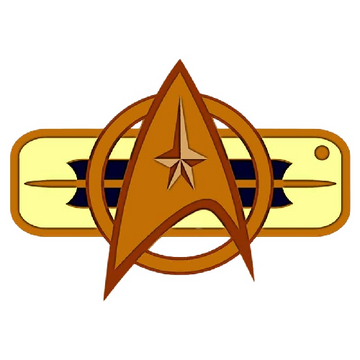 Star Trek Ship 'Logo' Vinyl Car Sticker