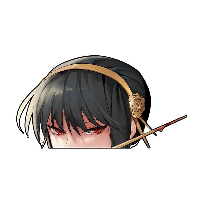 Spy x Family 'Yor Forger | Fierce' Vinyl Car Peeker Sticker