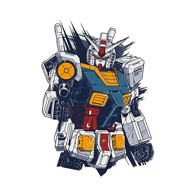 Mobile Suit 'RX-78-2 Gundam | Pointing Gun' Vinyl Car Sticker