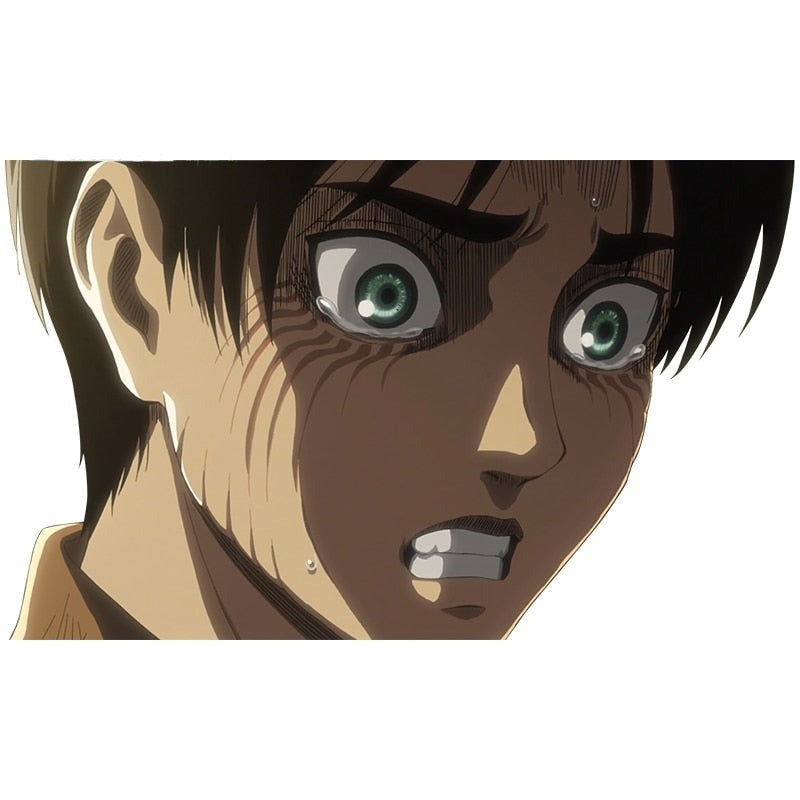Attack on Titan 'Eren | Crying' Vinyl Car Sticker