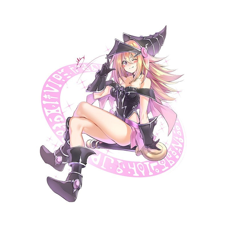 Yu-Gi-Oh! 'Black Magician Girl | Black Outfit' Vinyl Car Sticker