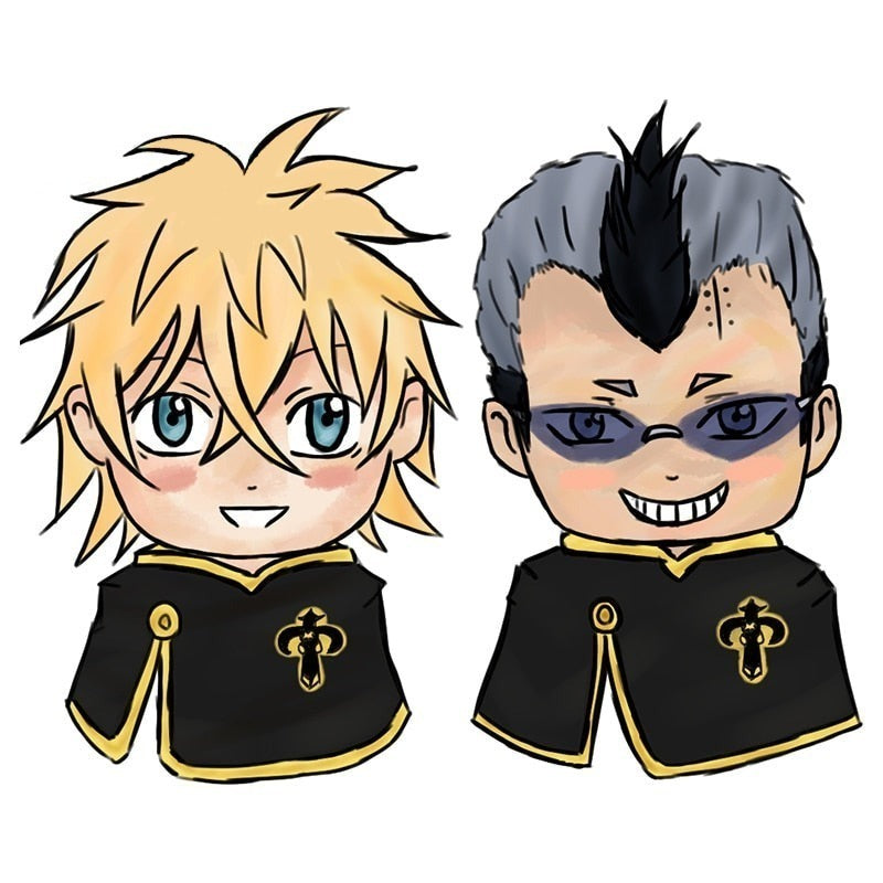 Black Clover 'Luck Voltia and Magna Swing | Portrait' Vinyl Car Sticker