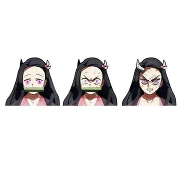 Demon Slayer 'Nezuko Kamado | Demon Form' Vinyl Car 3D Motion Sticker