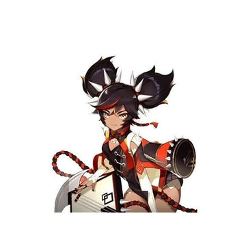 Genshin Impact 'Xinyan | Fiery Musician' Vinyl Car Sticker