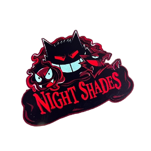 Pokemon 'Gastly, Gengar and Haunter | Night Shades' Vinyl Car Sticker