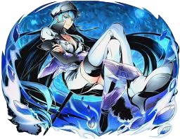 Akame ga Kill! 'Esdeath | Relaxing' Vinyl Car Sticker
