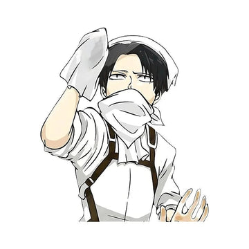 Attack on Titan 'Levi | Looking Up' Vinyl Car Peeker Sticker